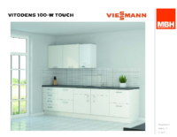 Viessmann Vitodens 100-W TOUCH – Οδηγίες εγκατάστασης για τεχνικούς FEB 2017